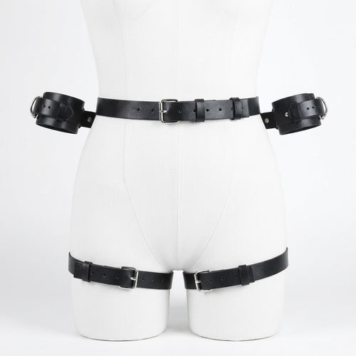 Harness Bondage con Polsini e Cosciali