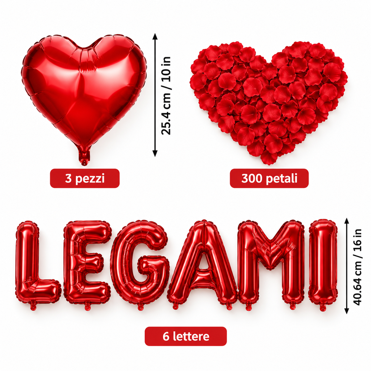 Kit Decorazione Romantica “LEGAMI”