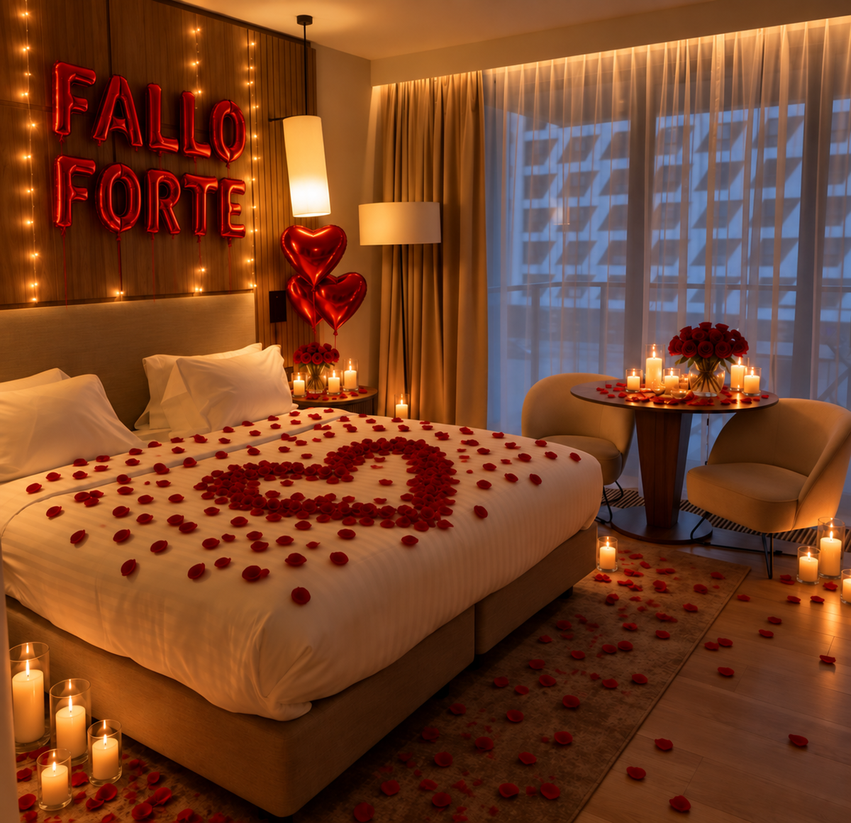 Kit Decorazione Romantica “FALLO FORTE”