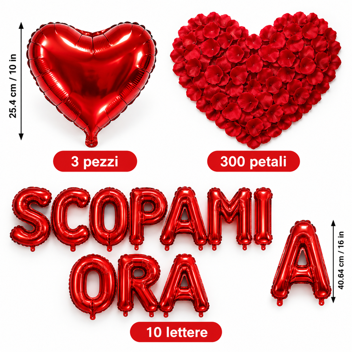 Kit Decorazione “SCOPAMI ORA”