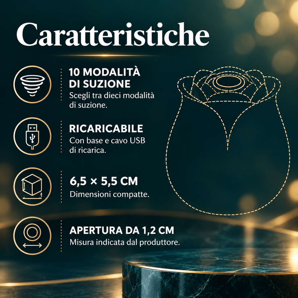 Rosa Élite – Stimolatore a Suzione