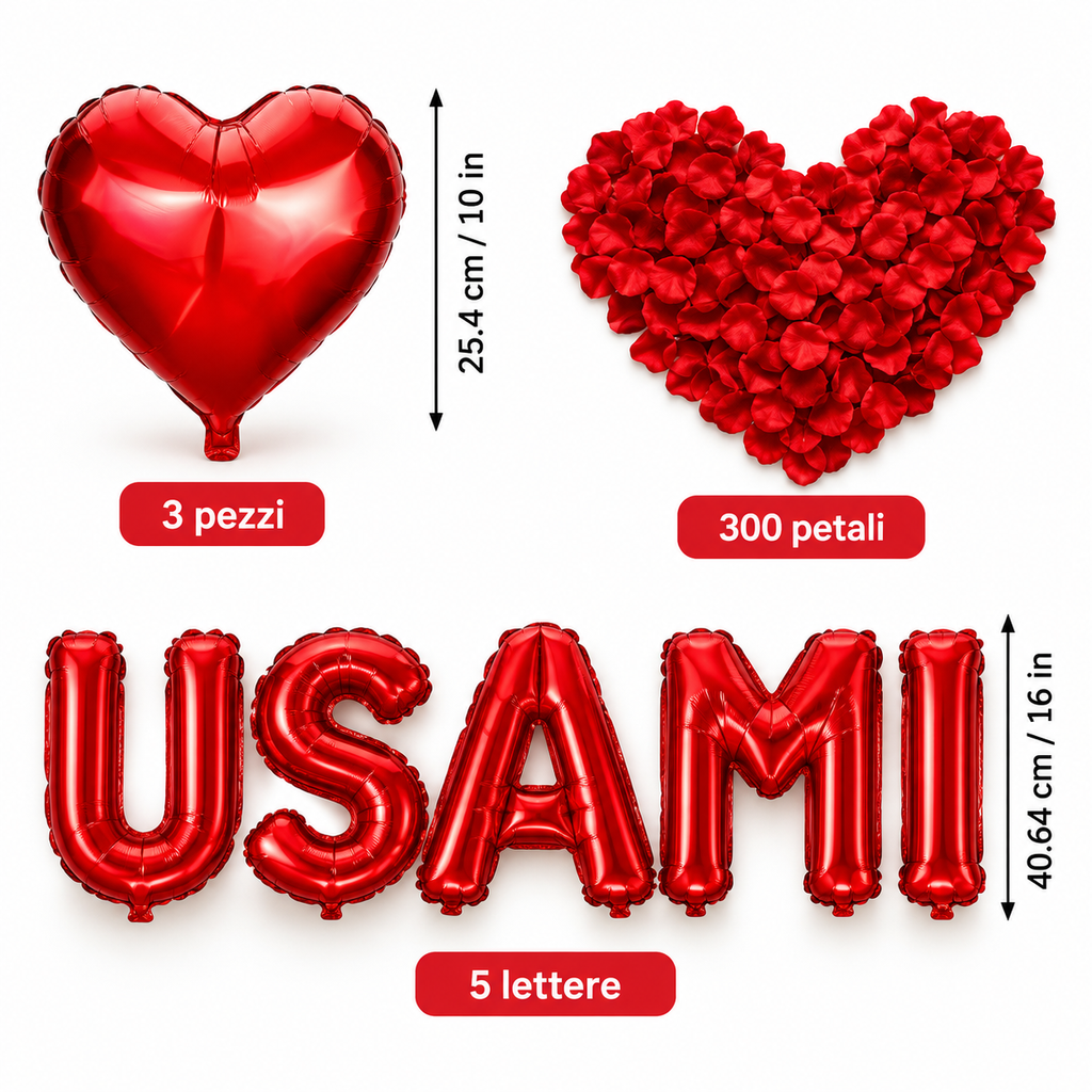 Kit Decorazione Romantica “USAMI”